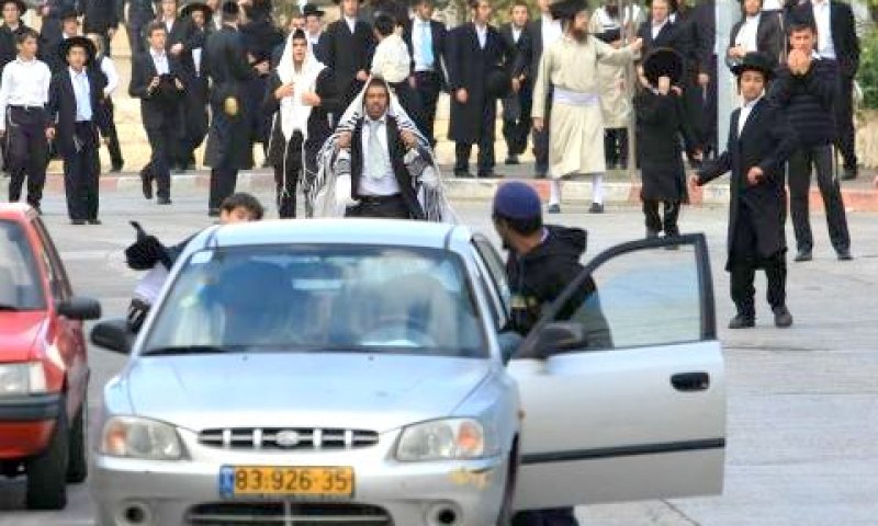 הפגנות חרדים בשבת שעברה [צילום: פלאש 90]