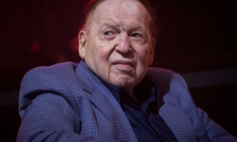שלדון אדלסון. הפסד חריג [צילום: מרים אלסטר, פלאש 90]