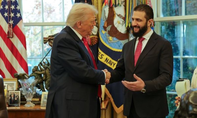 א-שרע וטראמפ [צילום: AP]