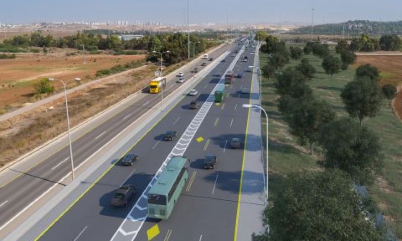 הדמיית הנתיב [טוטם הדמיה ואנימציה בע"מ עבור חוצה ישראל]
