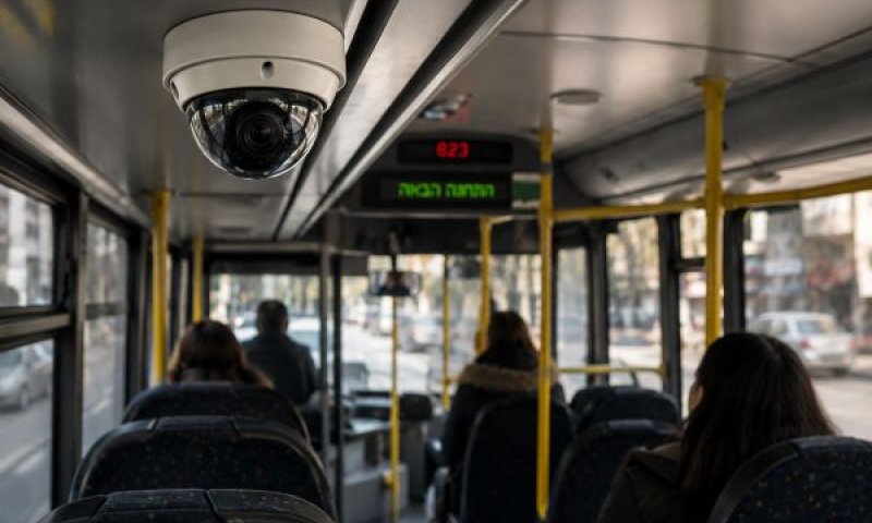 תיעוד מהאוטובוסים יישמר עד שנתיים - ויועבר למשרד התחבורה [עיבוד AI]