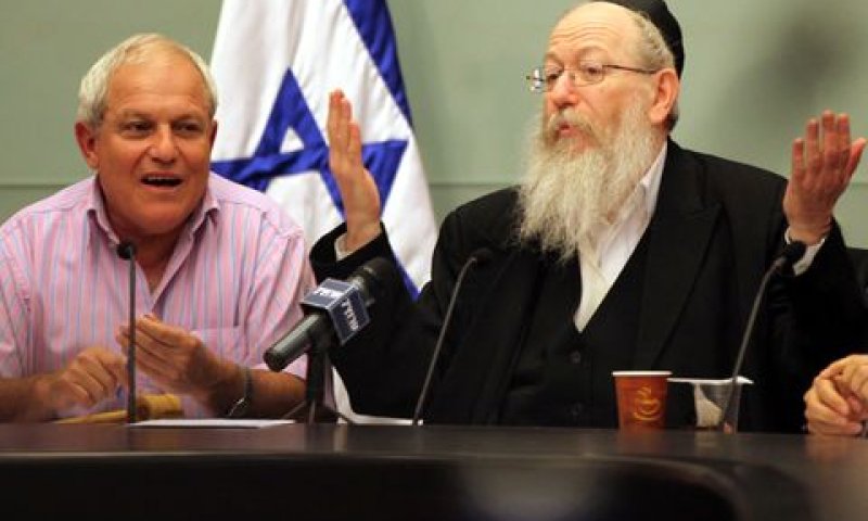 ליצמן. חזית מול כץ [צילום: יוסי זמיר/פלאש 90]