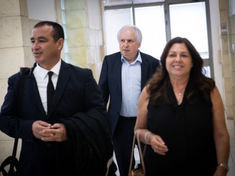 בני הזוג אלוביץ וחן [יונתן זינדל, פלאש 90]