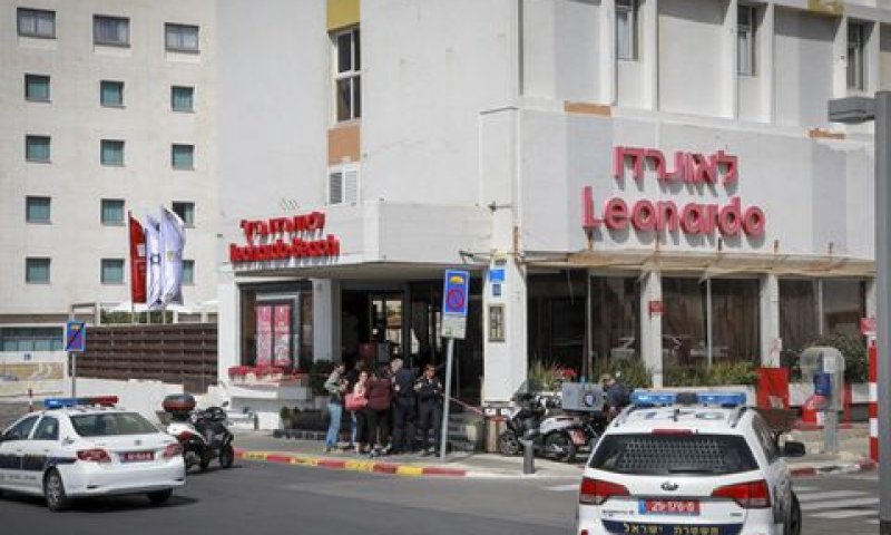 זירת הפיגוע [צילום: פלאש 90]