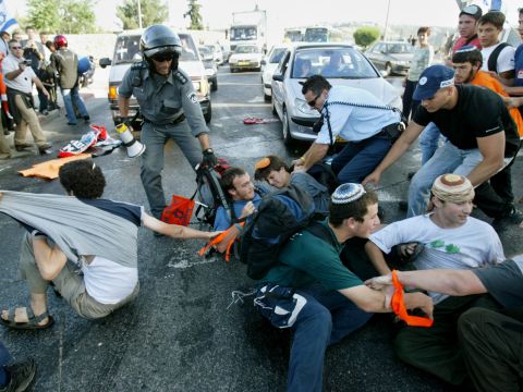 התפרעויות בירושלים [AP]