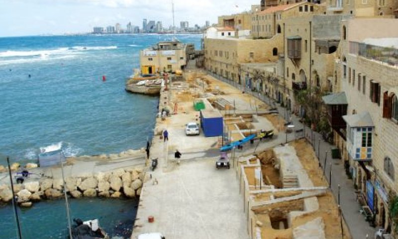 יפו העתיקה - צפי להרס נרחב [צילום: באדיבות רשות העתיקות]