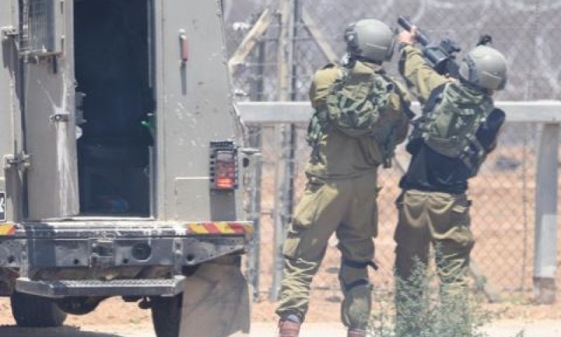 כוחות צה"ל לאורך הגדר [צילום: דובר צה"ל]