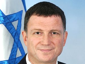 השר אדלשטיין. עבאס תומך טרור [צילום: יח"צ]