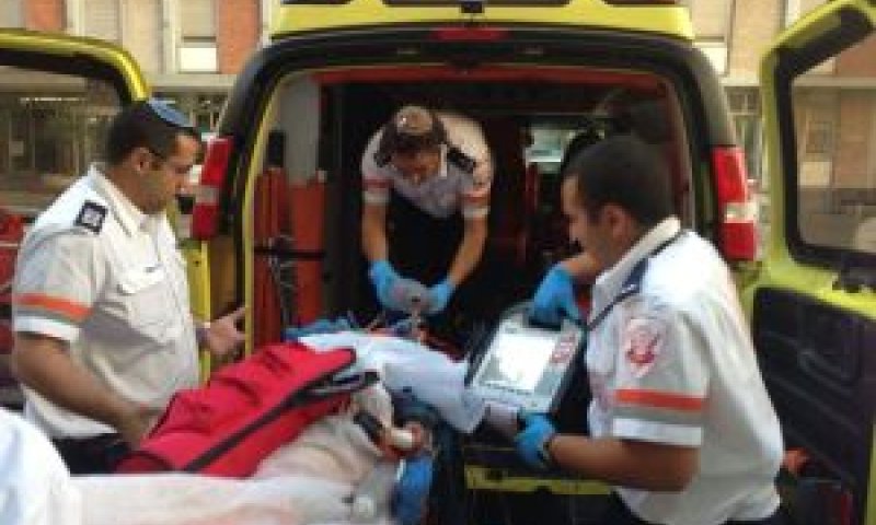 פינוי גופות הילדים בירושלים [צילום: דוברות מד"א]