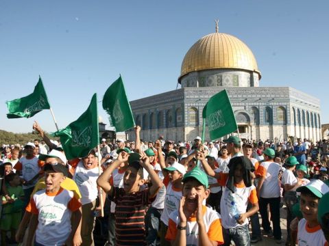 עצרת התנועה האיסלאמית בהר הבית