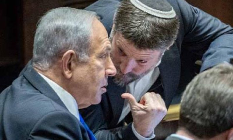 סמוטריץ'. מסר מאיים לרה"מ [צילום: יונתן זינדל/פלאש90]