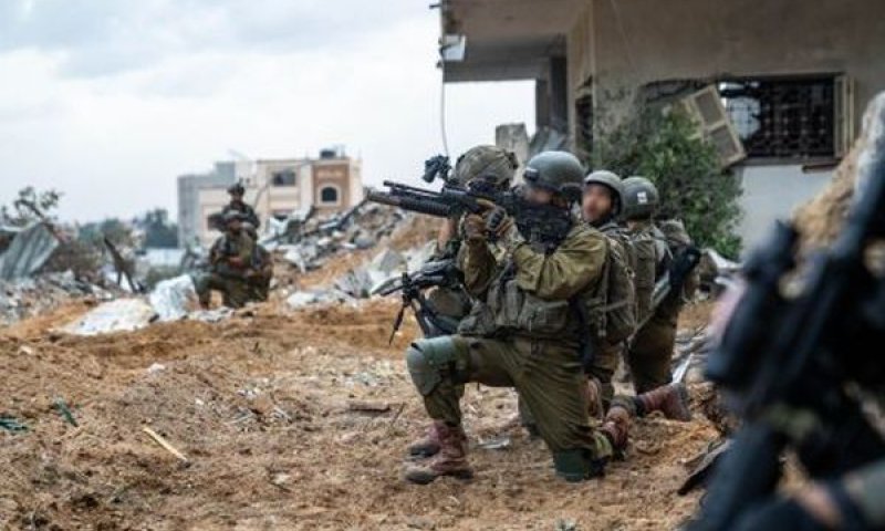לוחמים ברצועת עזה [צילום: דובר צה"ל]