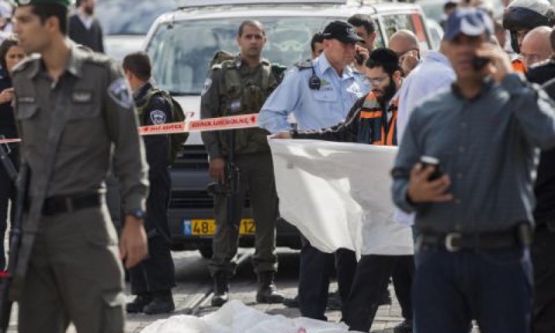 זירת פיגוע הדריסה, השבוע [צילום: פלאש 90]