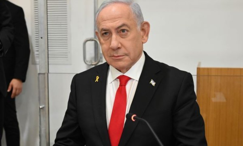 נתניהו. המטרה: פעימה אחת [צילום: תמר מצפי/פול פלאש 90]