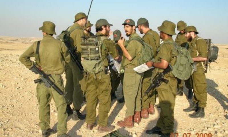 קורס רבנים צבאיים שהיה בשנה שעברה