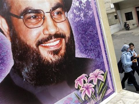 החיזבאללה ביום הבחירות [AP]
