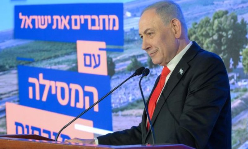 רה"מ נתניהו בטקס הפתיחה [צילום: מעיין טואף/לע"מ]