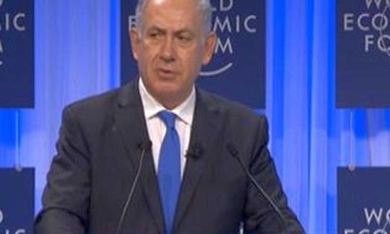 נתניהו בדאבוס. "מוכן לשלום אמיתי"