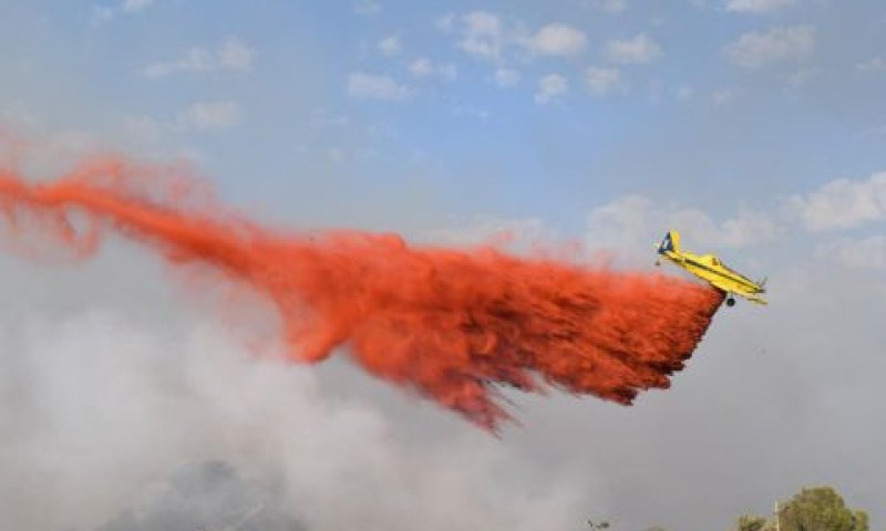 השריפה השפיעה גם על יישובים ערביים רבים