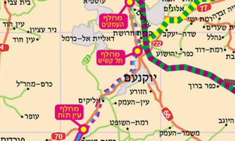 מפת האיזור