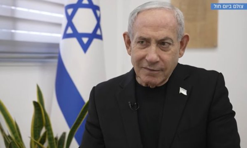 נתניהו. המשטר האירני ייפול - המערכות פועלות להפלתו [צילום: מן הטלוויזיה]