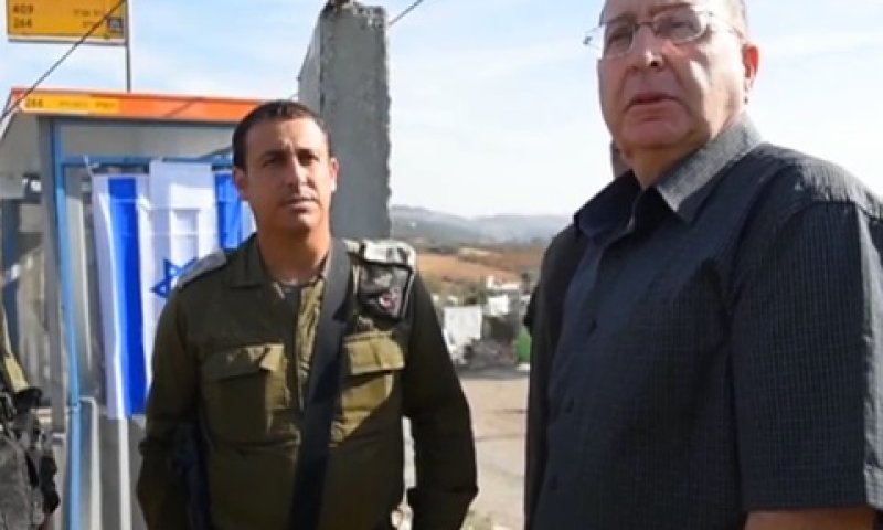 יעלון. לא ניתן להסלמה להתפתח [צילום: משרד הביטחון]
