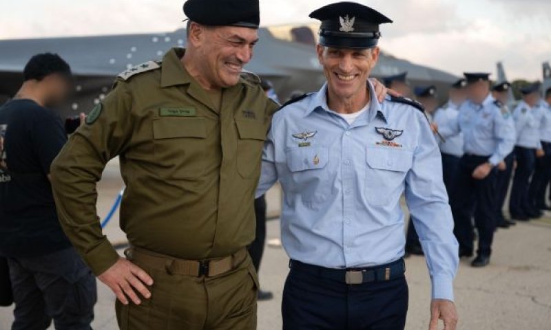 טישלר וזמיר [צילום: דובר צה"ל]