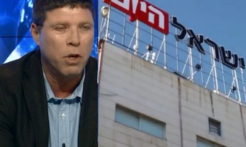 עו"ד בן-מאיר נגד ישראל היום [צילום: מן הטלוויזיה]