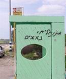 "מתנחלים נאצים", בצומת גמה