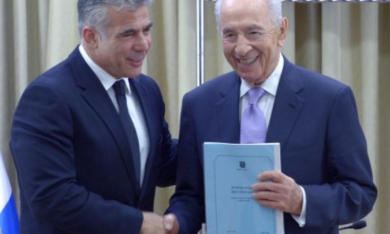 פרס ולפיד. "אין לנו אלטרנטיבה" [צילום: מארק ניימן/ לע"מ]