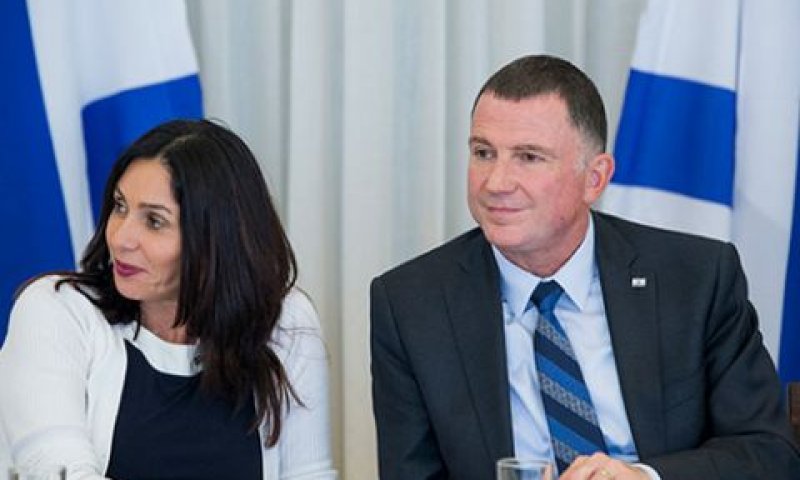 אדלשטיין ורגב [צילום: יונתן זינדל/פלאש 90]