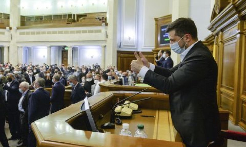 נשיא אוקראינה ולדימיר זלנסקי [צילום: AP]