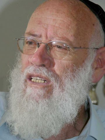הרב משה לוינגר [צילום: פרס מוסקוביץ']