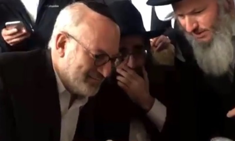 אלשטיין והרב פינטו במירון