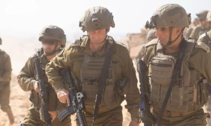 פינקלמן. מלחמה הלב ליבה של העיר עזה [צילום: דובר צה''ל]