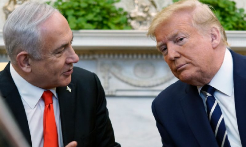 טראמפ ונתניהו. האמריקנים לא מוסרים מידע [צילום: אוון ווצ'י/AP]