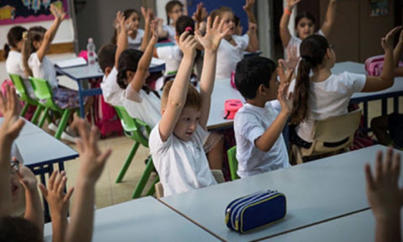 תלמידי ישראל. ציונים נמוכים מהממוצע ב-OECD [צילום: הדס פרוש/פלאש 90]
