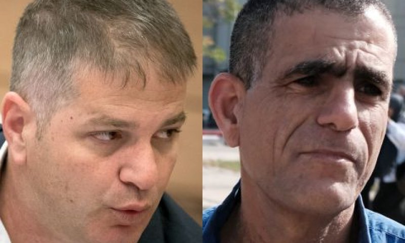 "מחבל ובריון". "מגינם של מחבלים". חברי הכנסת קיש ורז [צילום: יונתן זינדל תומר ניוברג/פלאש 90]