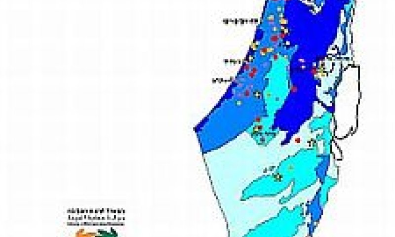 מפגעי פסולת בניין ארצי לפי חלוקה לסדר עדיפות לטיפול