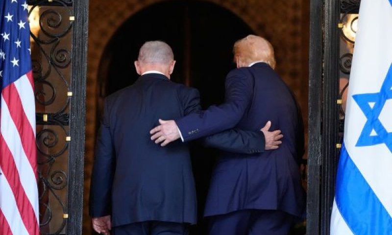 טראמפ. הפעיל לחץ על נתניהו [צילום: אלכס ברנדון/AP]