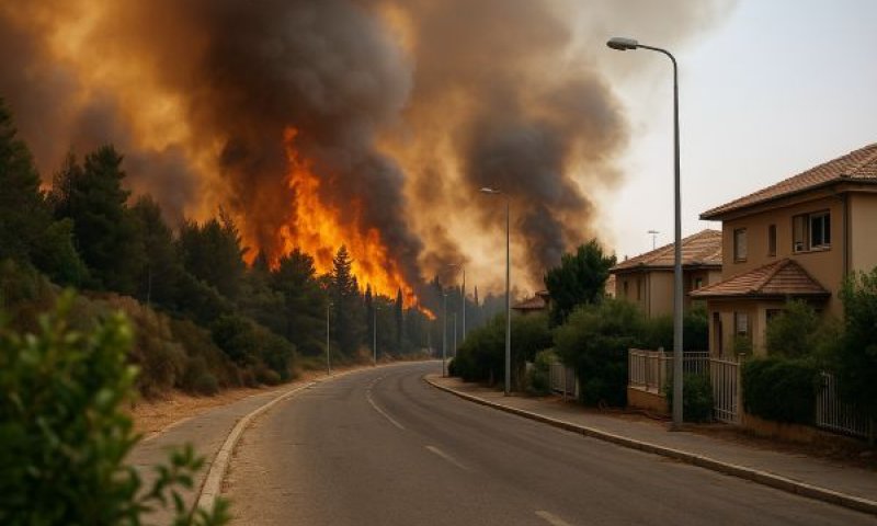 המדינה מעכבת תקנות לשריפות, הרשויות מגמגמות - והשטח בוער [עיבוד AI]