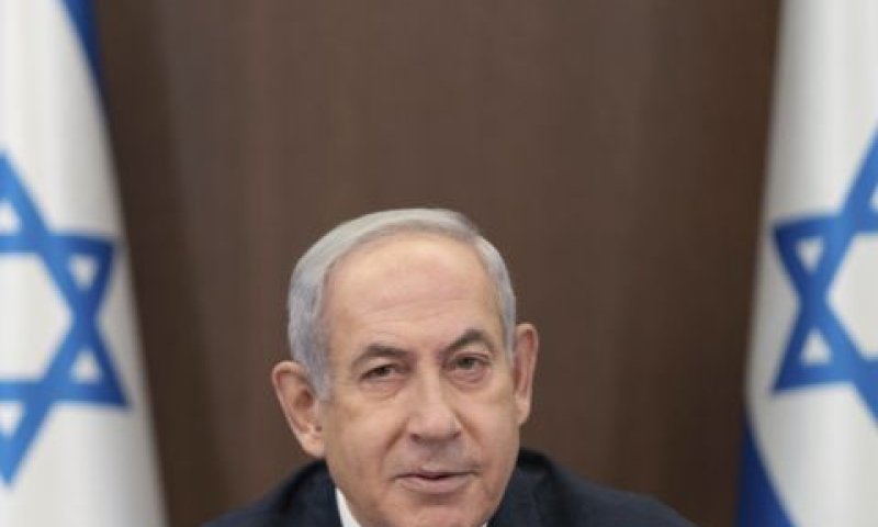 נתניהו. השווה את המפגינים לאש"ף ולאירן [צילום: אוהד צוויגנברג/פול/AP]
