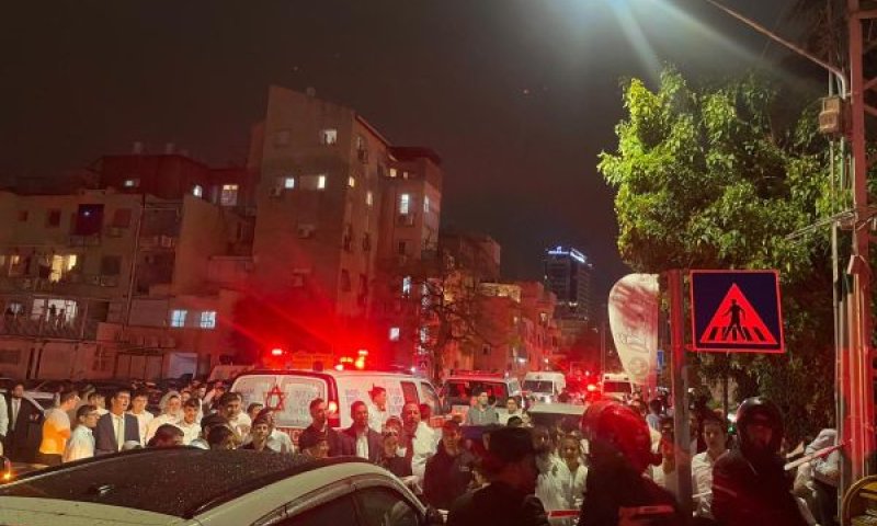 זירת נפילה במרכז הארץ [צילום: דוברות כבאות והצלה]