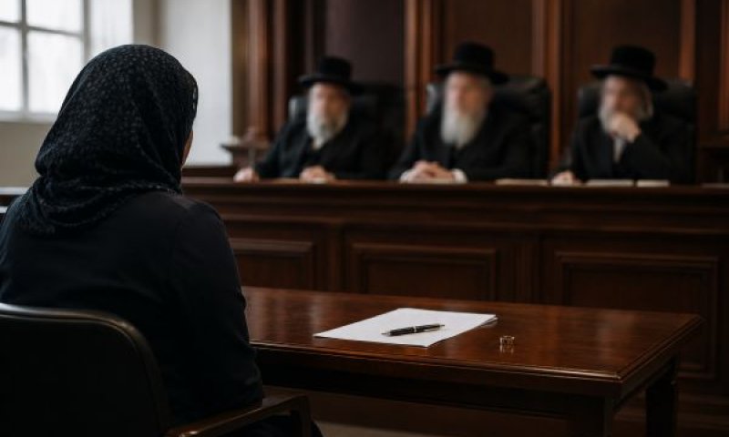 דיון לגט הפך ללחץ על הכתובה [עיבוד AI]