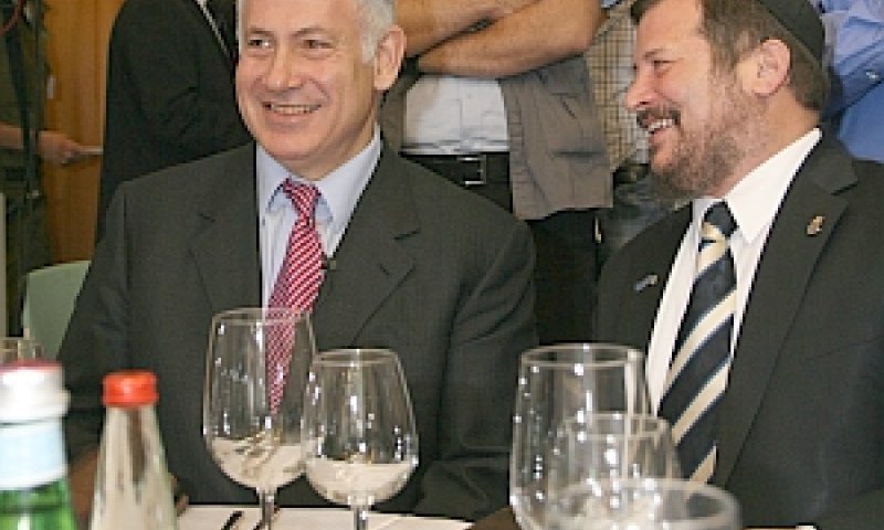 אורי לופוליאנסקי ובנימין נתניהו