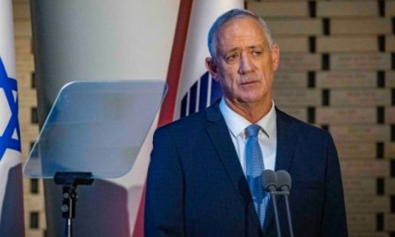גנץ. ההסכם אולי לא יתממש [צילום: אוליביה פיטוסי/פלאש 90]