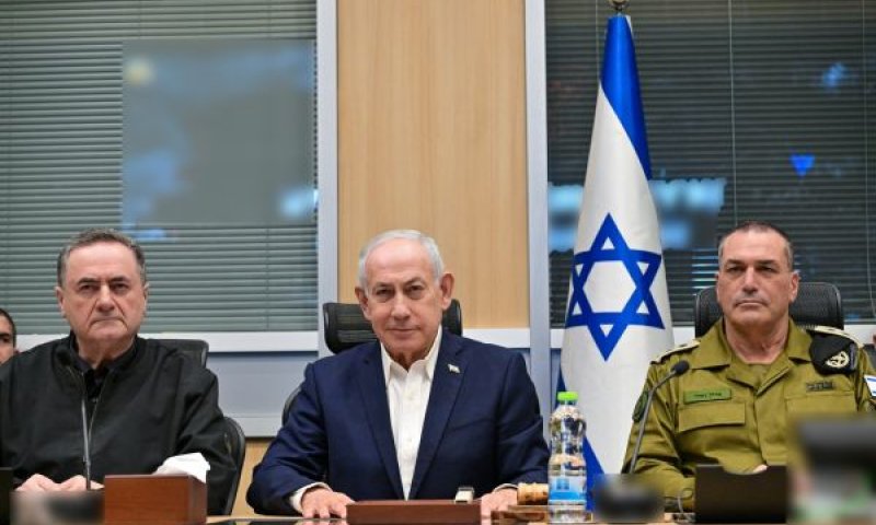 נתניהו, כ"ץ, זמיר. במקביל לפעילות באירן, ממשיכים להכות בחיזבאללה [צילום: קובי גדעון/ לע״מ]