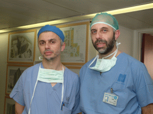 צילום: אבי חיון. ד"ר יעקב גוזל, ד"ר דוד גוזל