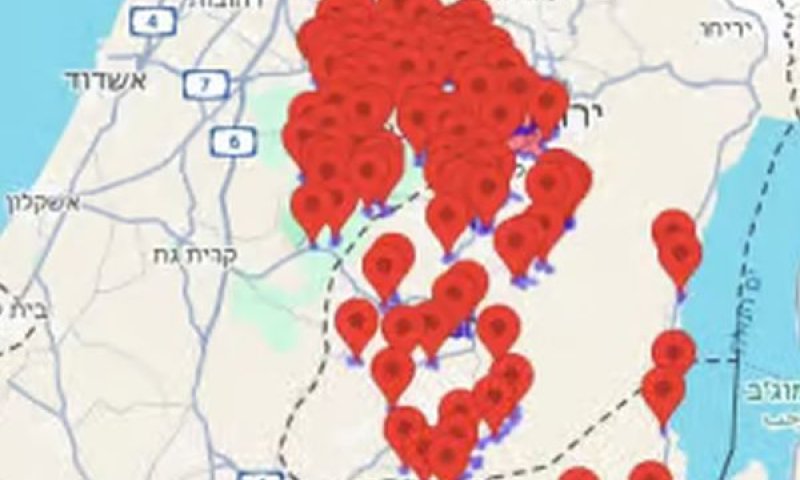 אזעקות באזור ירושלים