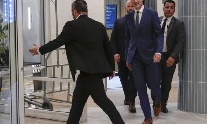 טרודו. נזעק לפגישה עם טראמפ [צילום: AP/Carolyn Kaster]
